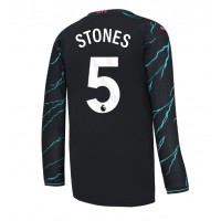 Manchester City John Stones #5 Tredjeställ 2023-24 Långärmad